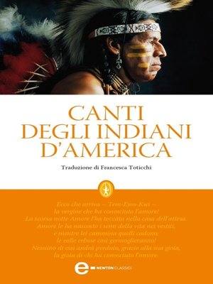 cover image of Canti degli indiani d'America
